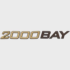 Ranger Boat Raised Decal Sticker | 2000 Bay