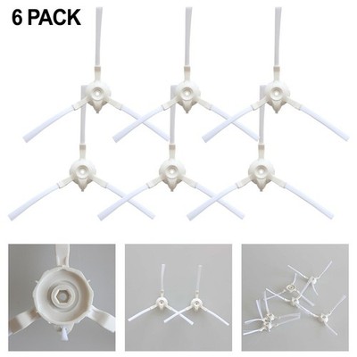 Praktische Installation 6er Pack Ersatz-Seitenbürsten für Bobsweep