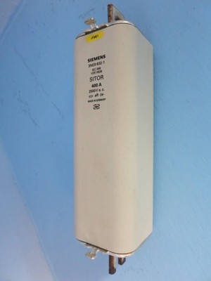 Siemens 3NE9 632-1 SITOR 400A 2500V IEC 269 VDE 0636 Fuse 400 Amp Link 3NE9632