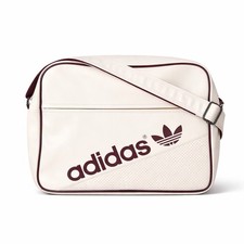 Adidas Crossbody Bag OG Cream Burgundy Messenger Rare Retro Casual Shoulder Bag