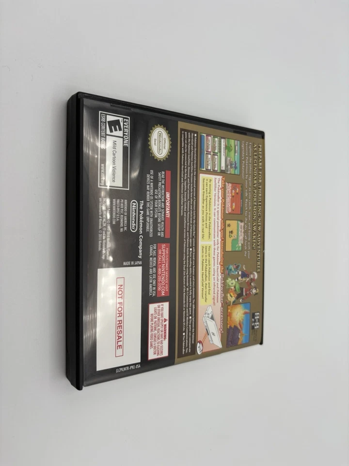 Pokémon: HeartGold CIB (Nintendo DS 2010) Near Mint, Tested, Authentic, & Saves! - Image 4 of 4