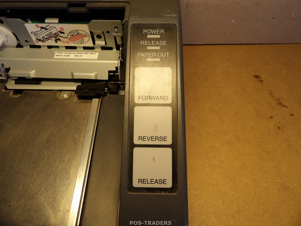 Epson TM-U295 M66SA POS Slip Receipt Printer 7-Pin Dot Matrix - TESTED OK + PSU - Bild 4 von 4