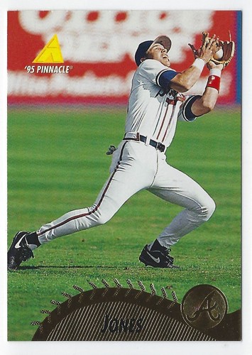 Chipper Jones #111 1995 Pinnacle card