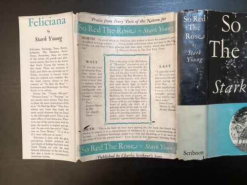 SO RED THE ROSE by Stark Young 1935 SCRIBNERS HCDJ - Picture 2 of 18