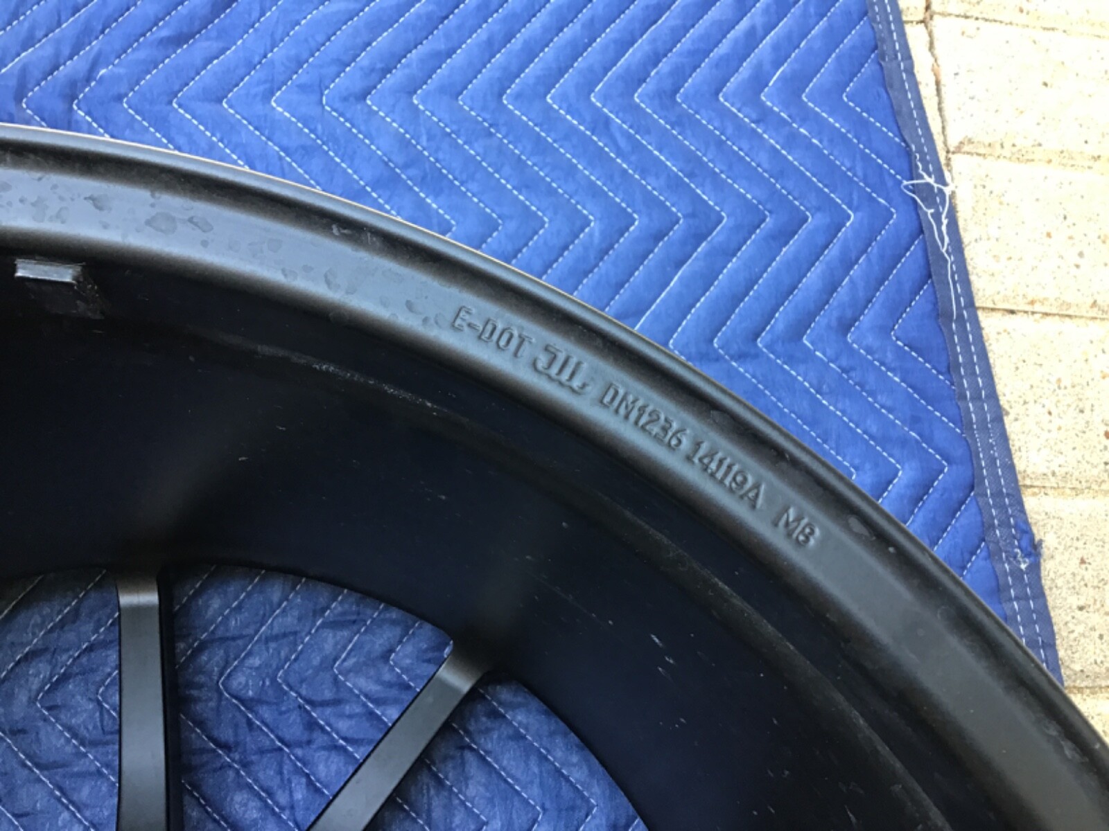 Ferrari 488 Pista Coupe OEM 20” Forged Wheel Set in Satin Black- Mint