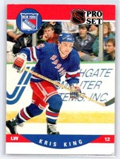 1990-91 Pro Set #491 Kris King