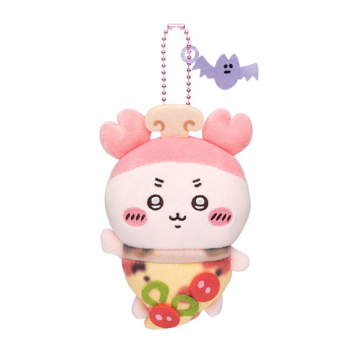 Chiikawa Halloween Matching Pizza Mascot Keychain Furuhonya Japan