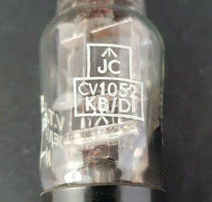 Cv1052 Pentode Valve Vacuum Tube Electronic Valve Radio Valve Old