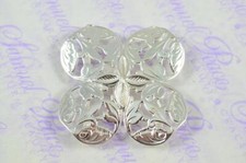 Cased Fantastic Sunburst Pattern Silver Plated Nurses Buckle Handmade Sheffield