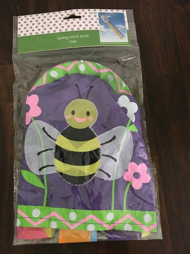 2010 Kmart Spring Wind Sock Bumble Bee 
