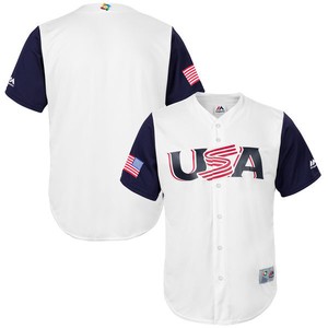 baseball jersey usa classic wbc majestic replica team gear jerseys shirts pilih papan