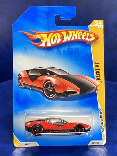 Hot Wheels 2009 New Models La Fasta Car Red