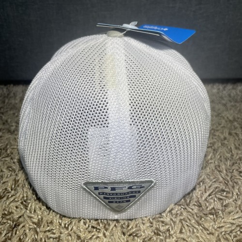Dallas Cowboys Columbia FlexFit Hat PFG Mesh Men’s Size S/M Gray White - Picture 4 of 8