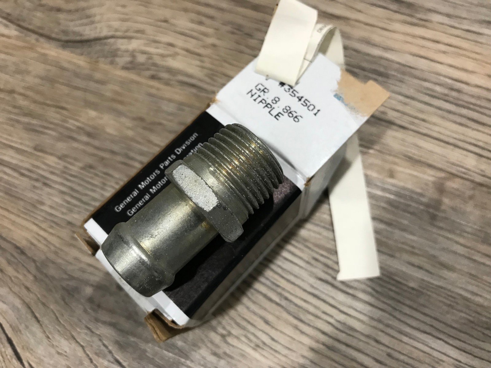 Corvette C1 C2 C3 Nos Gm впускной коллектор нагреватель Шланговый ...