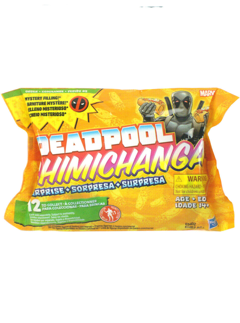 Deadpool Chimichanga Surprise Figures Order 2 Case