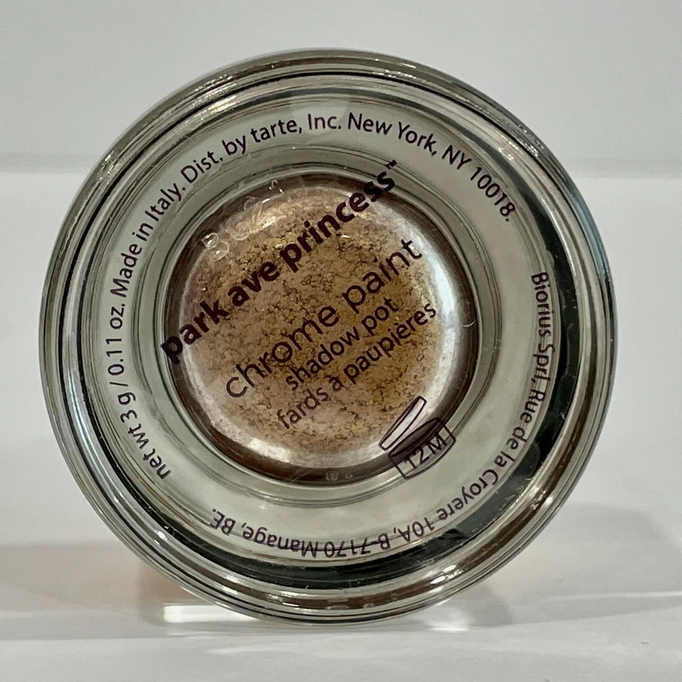Tarte PARK AVE PRINCESS 铬漆阴影罐 铜金 闪耀 全新 — 第 3/4 张图片