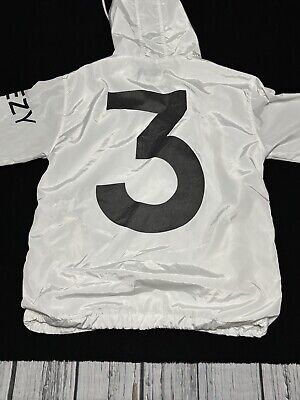 Adidas X Kanye West Yeezus White Tour Jacket Windbreaker Adidas X Kanye West Yeezus White Tour Jacket Windbreaker