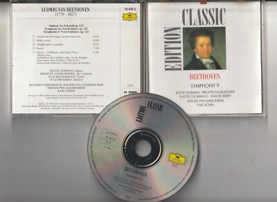 Karl Böhm Wiener Philharmoniker Beethoven Classic Edition 12 Symphony 9 CD nm