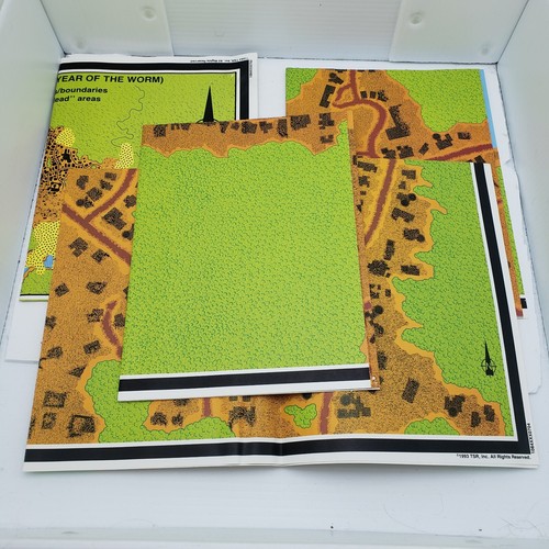 The Ruins of Myth Drannor Box Set Forgotten Realms AD&D 2nd Ed TSR 1084 1993 - Picture 8 of 8