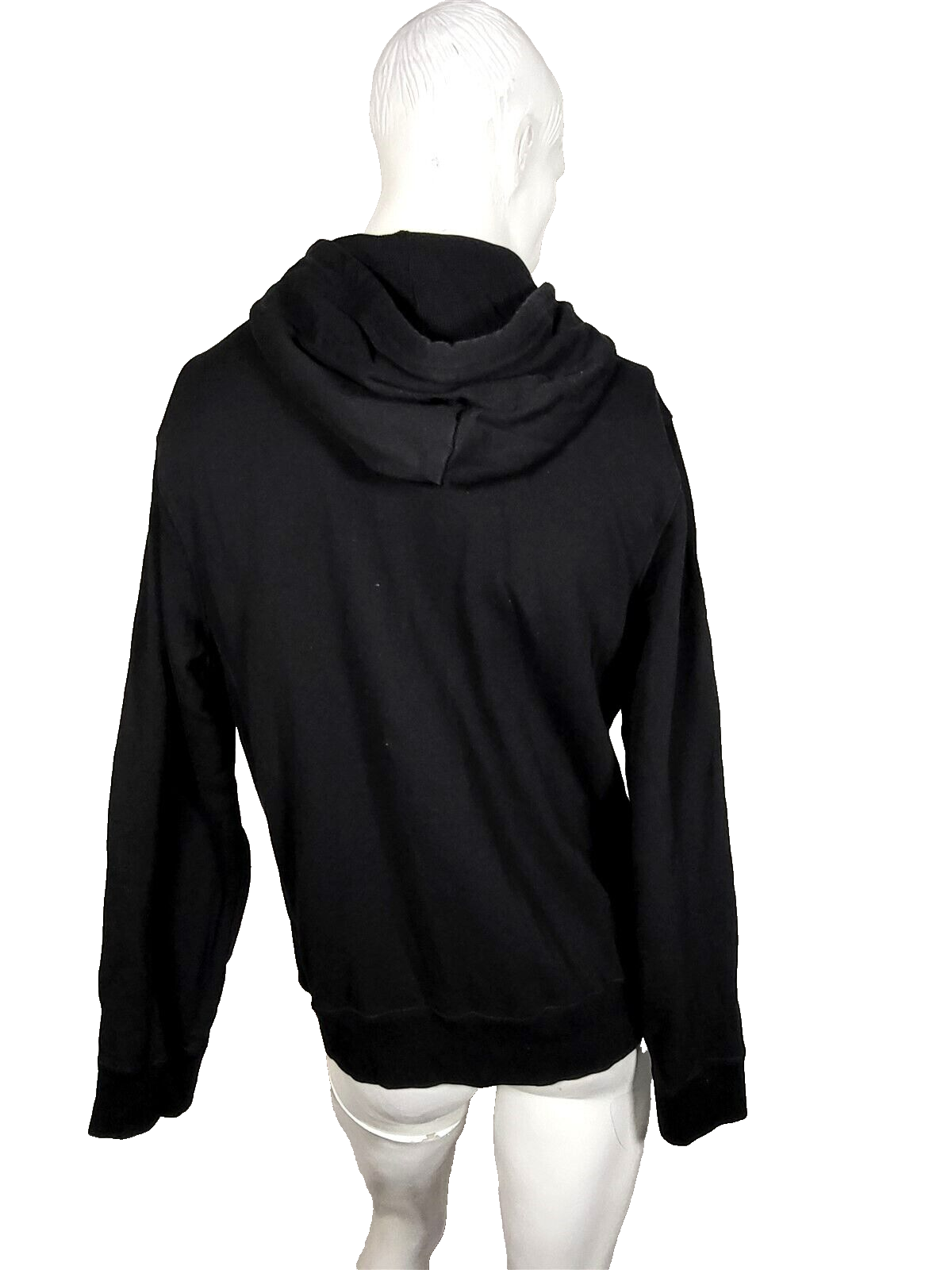 POLO RALPH LAUREN nero grande pony logo pullover felpa con cappuccio taglia L