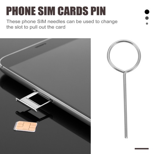 2 Count Lecteur De Carte SIM Cartes Ouvre-éjecteur Suppression La - Zdjęcie 7 z 12