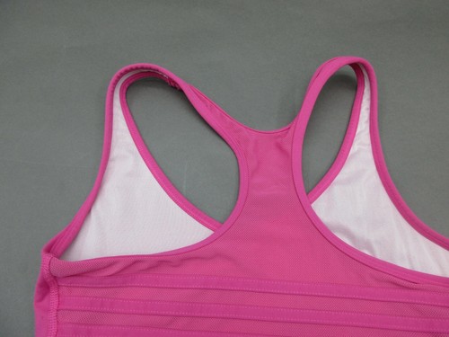 Adidas Size M Womens Pink Wireless Unpadded Sports Bra 3S - Picture 5 of 6