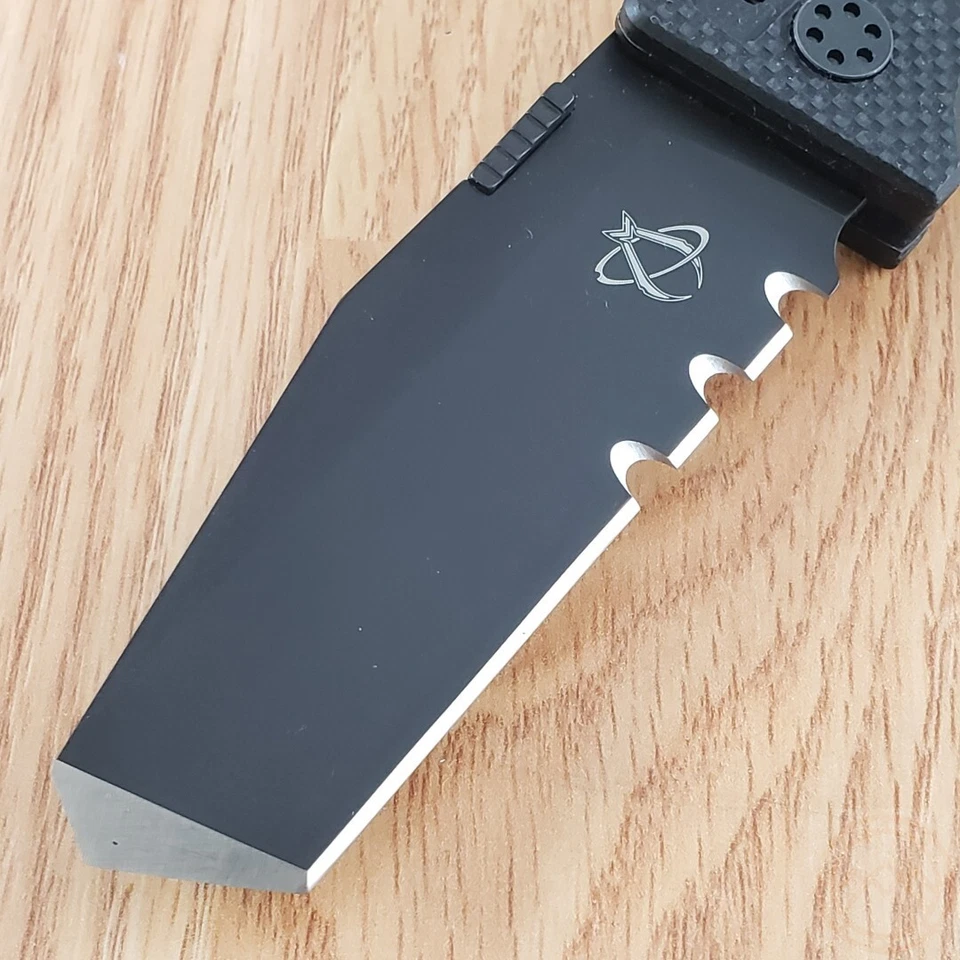 Cuchillo Plegable Mantis Pry II Forro 3.25" Hoja de Acero Inoxidable Negro Mango G10 Foto 3 de 4