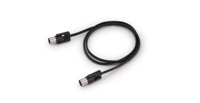 Rockboard FlaX Plug 100cm (39 3/8'') flat MIDI Cable - right angle or straight