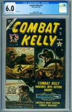 Combat Kelly #15 // CGC 6.0 // 1953 // Pre-Code // Atlas War // 3811331004