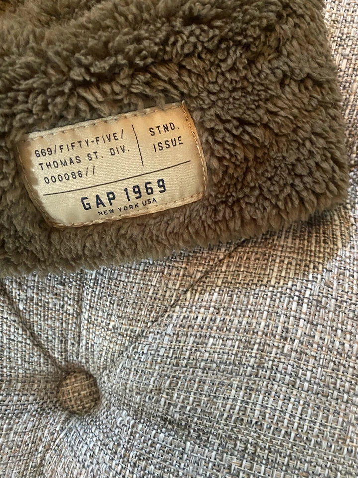 Gap Boys Fur Beanie Brown Faux Plush Winter Snow Hat Size S / M NWT - Image 3 of 4