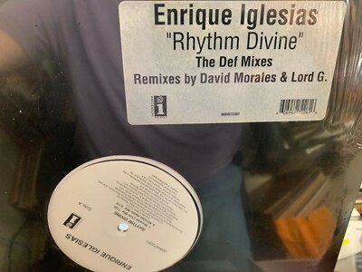 ENRIQUE IGLESIAS RHYTHM DIVINE MORALES 12'' 1999 INTERSCOPE 0694972261 SEALED