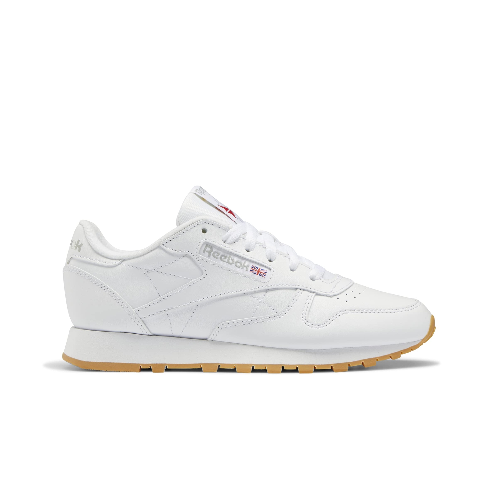 Reebok Women's Classic Leather Sneaker Reefresh White/Grey/Gum Size 7.5 GY0956