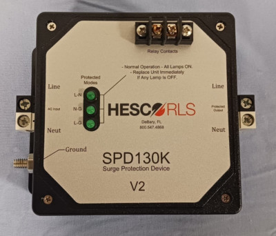 HESCO/RLS SPD130K Traffic Control Solid State Surge Protection Device V2