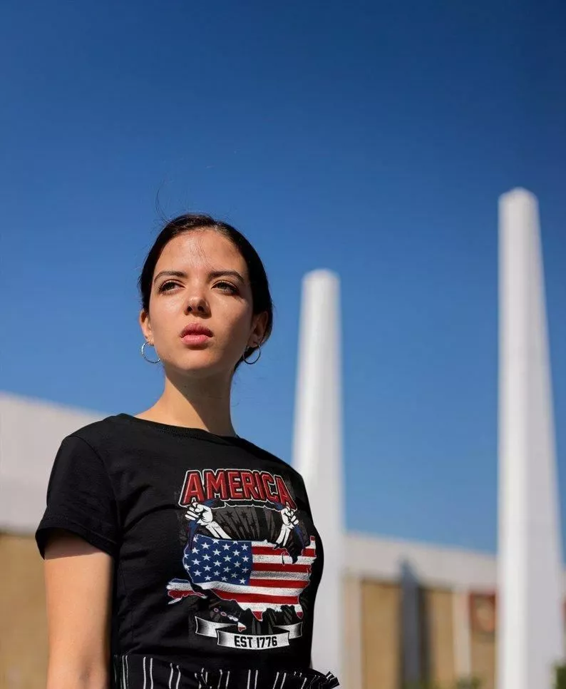 Women's 4th of july shirts online