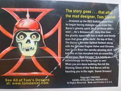 Atlantis Ghost Of The Red Baron (Glow In The Dark) Snap Together Plastic Model Figure Kit #m6742 - Foto 3