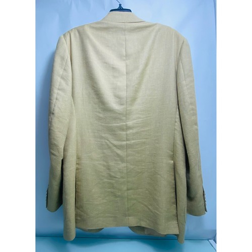 Luciano Barbera Hombre Blazer Abrigo Deportivo Traje Chaqueta 100% Bemberg Hecho en Italia 52 - Imagen 5 de 9
