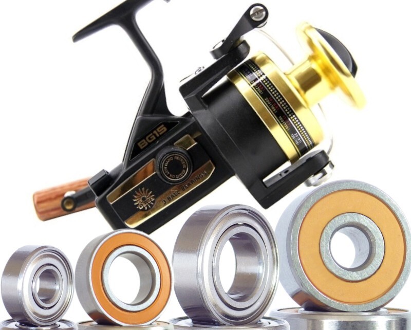 DaiwaSPECIAL ドライスーツ ブラック/ゴールド Daiwa Black Gold BG 10 Bearing Kits - Stainless Steel & Ceramic