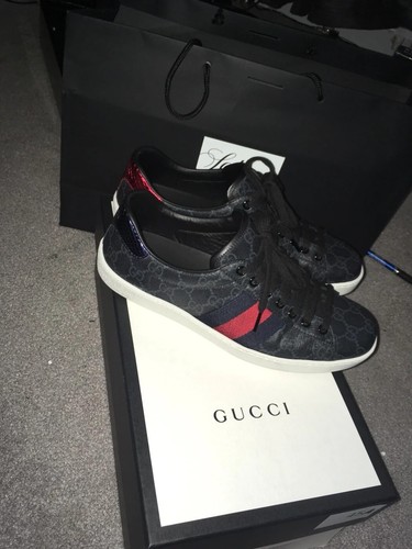 black gucci ace