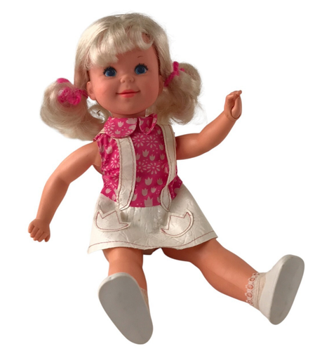 Mattel Shoppin' Sheryl Puppe 1970 14 Zoll Shopping Cheryl Vintage Original Outfit - Bild 2 von 17