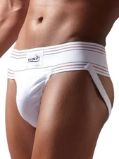 Omtex Athletic Wolf Cotton Stretchable Gym Supporter Jockstraps with Cup Pocket