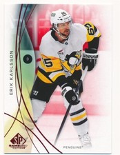 ERIK KARLSSON 2024-25 SP GAME USED EDITION RED #45 PENGUINS MINT