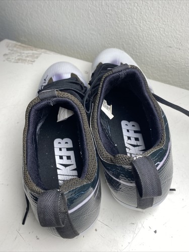 Nike Vapor Untouchable Pro Low TD Football Cleats Black/White 9.5. Signed. - Picture 15 of 24