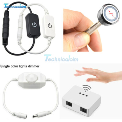 Hand Sweep/Touch Sensor Dimmer Switch ON/OFF for LED Strip Light DC 12V-24V