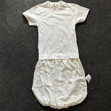 ASOS DESIGN Oversized T-Shirt Dress with Bubble Hem, US 2 (UK 6), White