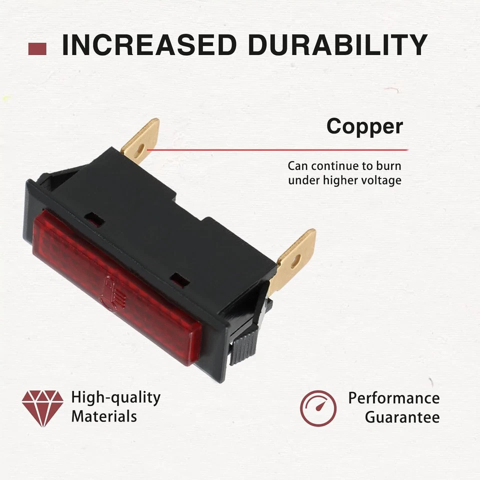 Bombilla indicadora de luz de temperatura caliente apta para Polaris Sportsman 335 500 1996-2001  Foto 4 de 4