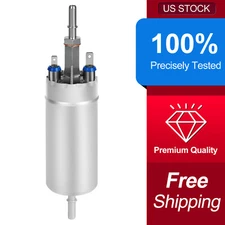 For Ford F150 F250 E2000 Inline External Electric Fuel Pump W/ Installation Kit