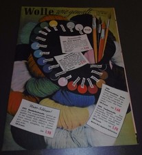 versandhaus katalog heft alt wolle wie gemalt mode wäsche schöpflin haagen 1953