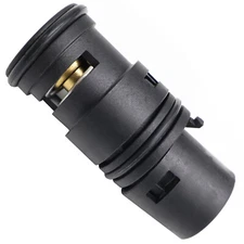 Oil Cooler Radiator Coolant Expansion Thermostat Tank For 98-10 BMW 17111437362