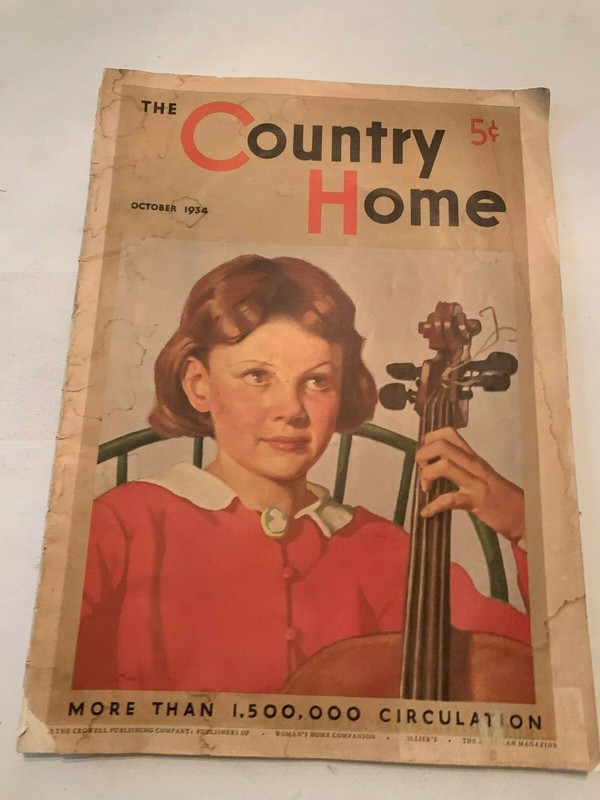 October 1934 The Country Home Magazine