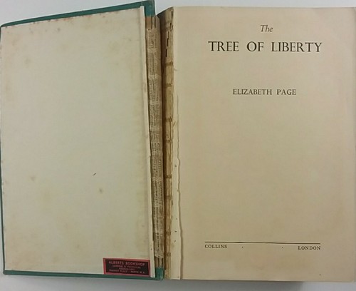 The Tree of Liberty by Elizabeth Page Hardcover Book 1940 767 Pages Collins Lond - Picture 5 of 12